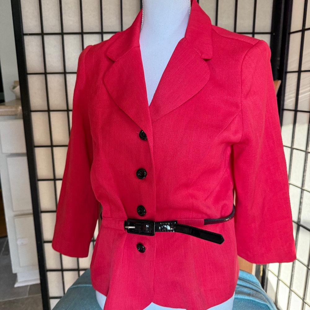 Sweet Suit Blazer Red Women's 8 Pant Suit Jacket